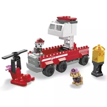 Конструктор пластиковый Paw Patrol Пожарная машина, 33 детали