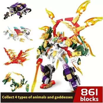 Конструктор пластиковый Pengxi Urbana Робот