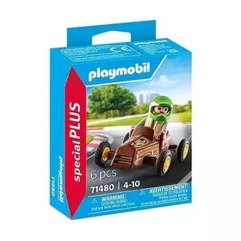 Конструктор пластиковый Playmobil Картинг, 6 деталей