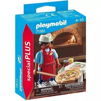 Конструктор пластиковый Playmobil Пиццамейкер, 13 деталей
