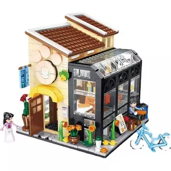 Конструктор пластиковый Prodigy Toy Книжный магазин, 579 деталей