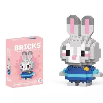 Конструктор пластиковый Pustaty Джуди, 164 детали