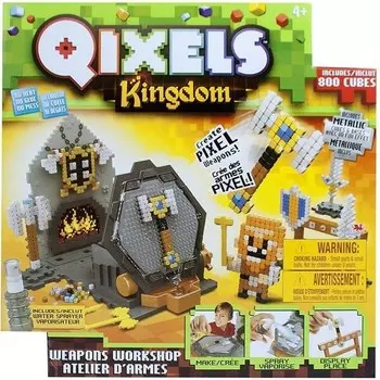 Конструктор пластиковый Qixels Мастерская королевства