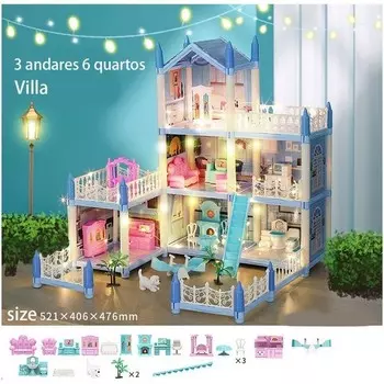 Конструктор пластиковый Rongwei Barbie Adesivada Mveis