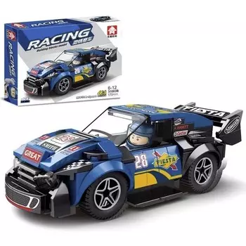 Конструктор пластиковый Sakuraa Гончная машинка, 175 деталей