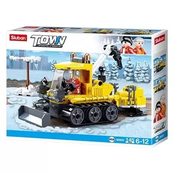 Конструктор пластиковый Sluban Снегоспасательная машина