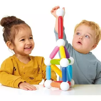 Конструктор пластиковый Smartmax Магнитный