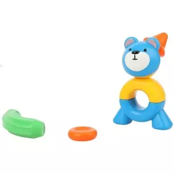 Конструктор пластиковый Stick-O Мишка, 10 деталей