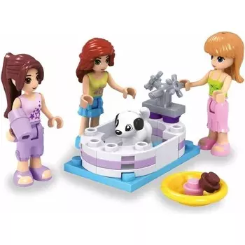 Конструктор пластиковый Sunman Blx sweet girl Центр по уходу за домашними животными