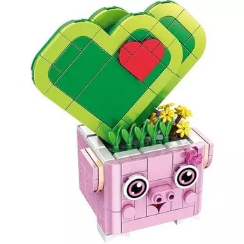 Конструктор пластиковый Ty7I Цветы в горшочке