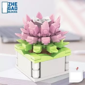 Конструктор пластиковый Ty7I Растения в горшках