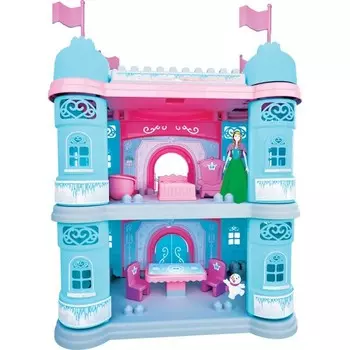 Конструктор пластиковый Ucar Oyuncak Ледяной замок, 35 деталей