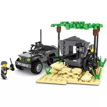 Конструктор пластиковый Wange База базовой защиты суперлегиона, 204 детали