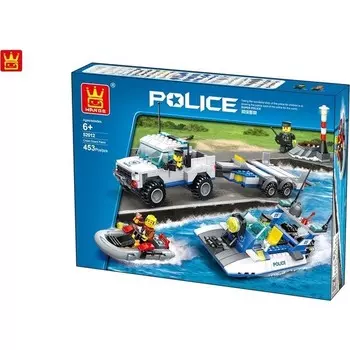 Конструктор пластиковый Wange Береговая охрана