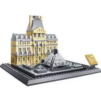 Конструктор пластиковый Wange Лувр