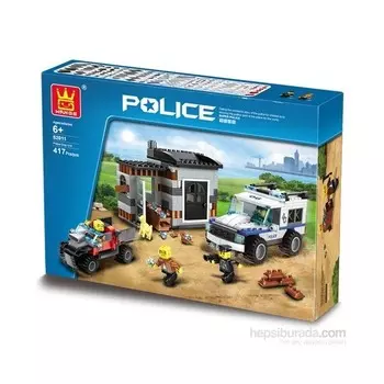 Конструктор пластиковый Wange Polis