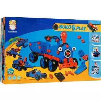 Конструктор пластиковый Yang Guang Собери игрушку, 130 деталей