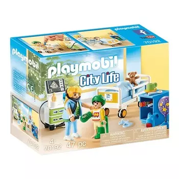 Конструктор Playmobil 70192 Детская больничная палата