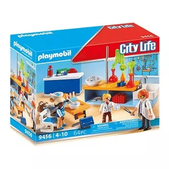 Конструктор Playmobil 9456 Школа Класс химии