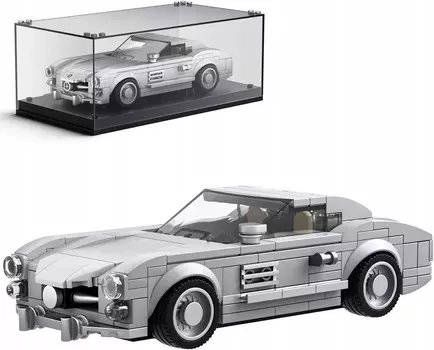 Конструкторы 27037 MOLD KING Mercedes 322el + витрина 322шт. K&M