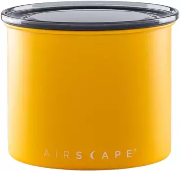 Контейнер для хранения AIRSCAPE "Airscape", (1 шт.), с клапанной крышкой, прочное исполнение 12,1х14х12,1 см, цвет gelb