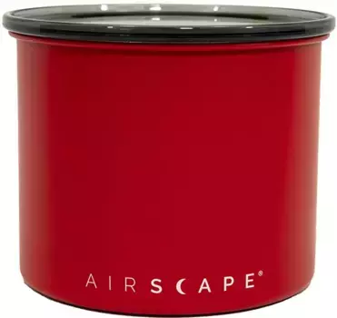 Контейнер для хранения AIRSCAPE "Airscape", (1 шт.), с клапанной крышкой, прочное исполнение 12,1х14х12,1 см, цвет signalrot
