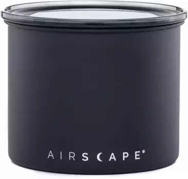 Контейнер для хранения AIRSCAPE "Airscape", (1 шт.), с клапанной крышкой, прочное исполнение 17х20,2х17 см, черный