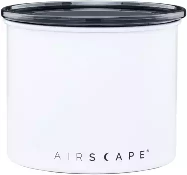 Контейнер для хранения AIRSCAPE "Airscape", (1 шт.), с клапанной крышкой, прочное исполнение 17х20,2х17 см, белый