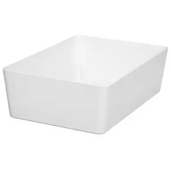Контейнер Ikea Kuggis 18X26X8 см, белый