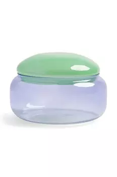 Контейнер &k Amsterdam с пышной сиреневой крышкой, мультиколор