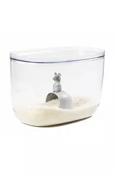 Контейнер с крышкой Qualy, мультиколор