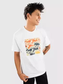 Континентальная футболка Cookies, белый