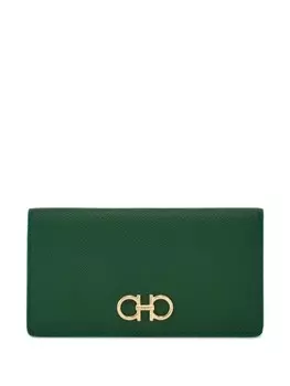 Континентальный кошелек Gancini Ferragamo, зеленый