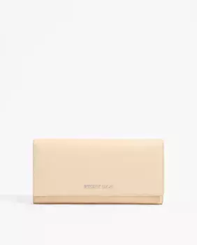 Континентальный женский кошелек с логотипом Bimba y Lola, цвет Nude