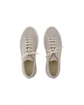 Контрастные кроссовки Achilles - COMMON PROJECTS - Кожа - Бежевый, бежевый
