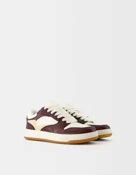 Контрастные кроссовки Bershka, мультиколор