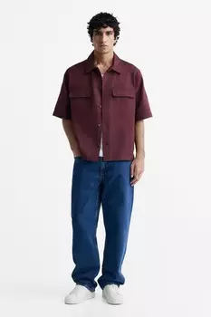 Контрастные кроссовки ZARA, белый