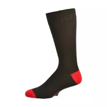 Контрастные мужские носки на пятке и носке WEAR SIERRA, коричневый