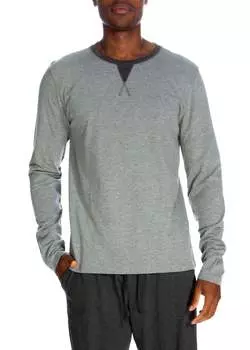 Контрастный джемпер с длинными рукавами Unsimply Stitched, цвет heather light grey