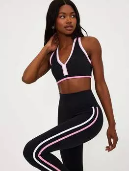 Контрастный топ Ida Beach Riot, черный