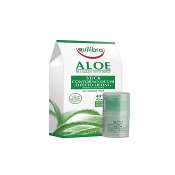 Контур вокруг глаз Contorno de ojos aloe vera en stick Equilibra, 1 шт