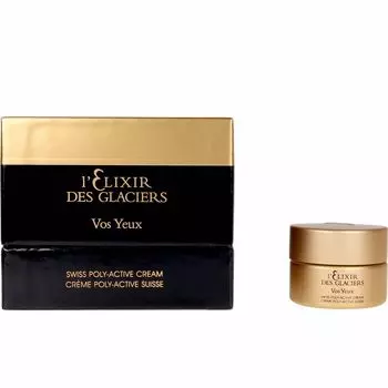 Контур вокруг глаз Lelixir des glaciers vos yeux swiss poly active cream Valmont, 15 мл