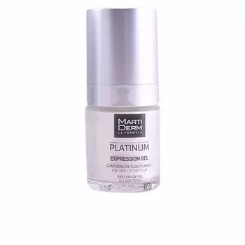 Контур вокруг глаз Platinum expression gel eyes & lips contour Martiderm, 15 мл