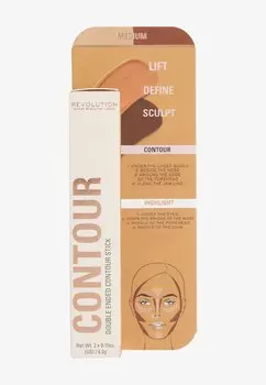Контуринг REVOLUTION FAST BASE CONTOUR STICK Makeup Revolution, цвет medium