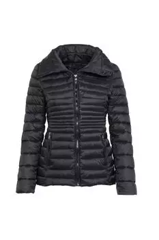 Контурная стеганая куртка 2786, черный