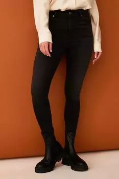 Контурные джинсы F&F, серый