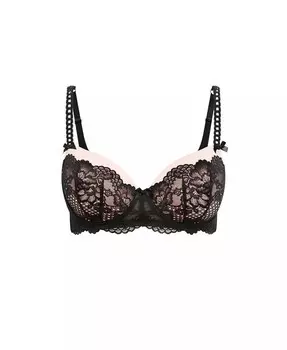 Контурный бюстгальтер больших размеров Leyla CITY CHIC, розовый