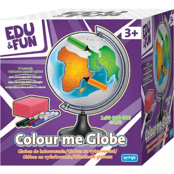 Контурный глобус для росписи. Artyk