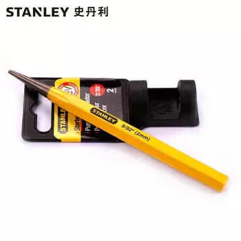 Конус Stanley, 2 мм, пробойник с наконечником, пробойник, слесарь, центр сверления, позиционирующий пуансон, долото, пробойник 16-229-23