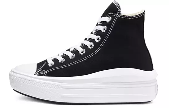 Конверсы Chuck Taylor All-Star Move Hi Black (женские)
